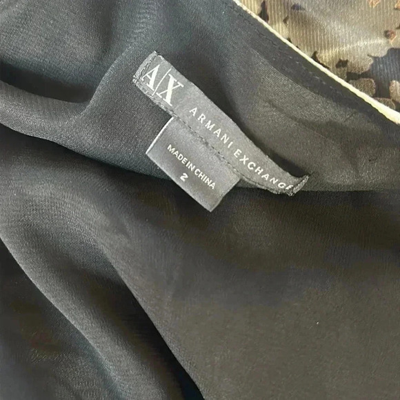 Armani Exchange A|X Snakeskin Print Zipper Dress – Size 2 - Picture 12 of 12